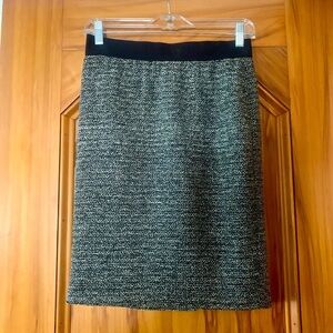 Ann Taylor Tweed-like Pencil Skirt Size Small